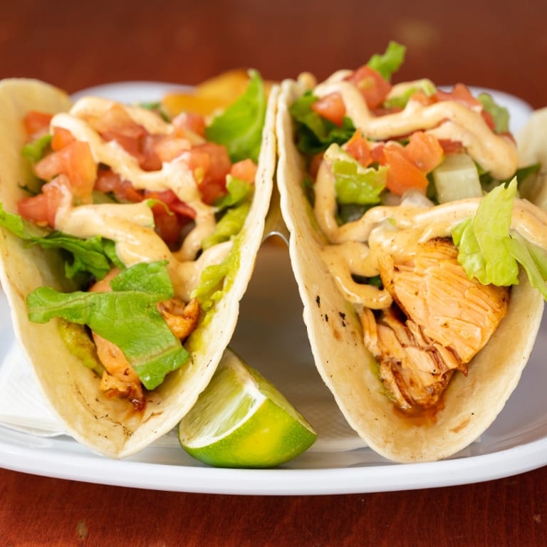 Delicious Fish Tacos Await