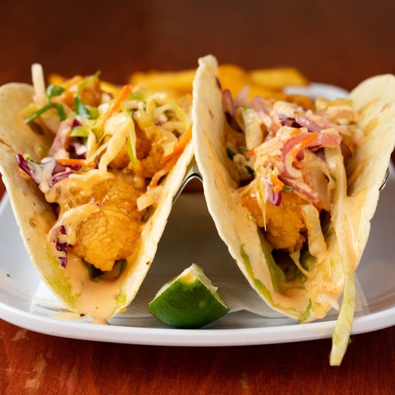 Shrimp Tacos at Our Restaurant