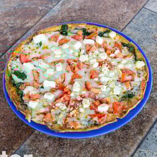 GF MEDITERREAN CAULIFLOWER PIZZA