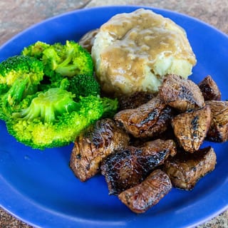 BEER TERIYAKI STEAK BITES
